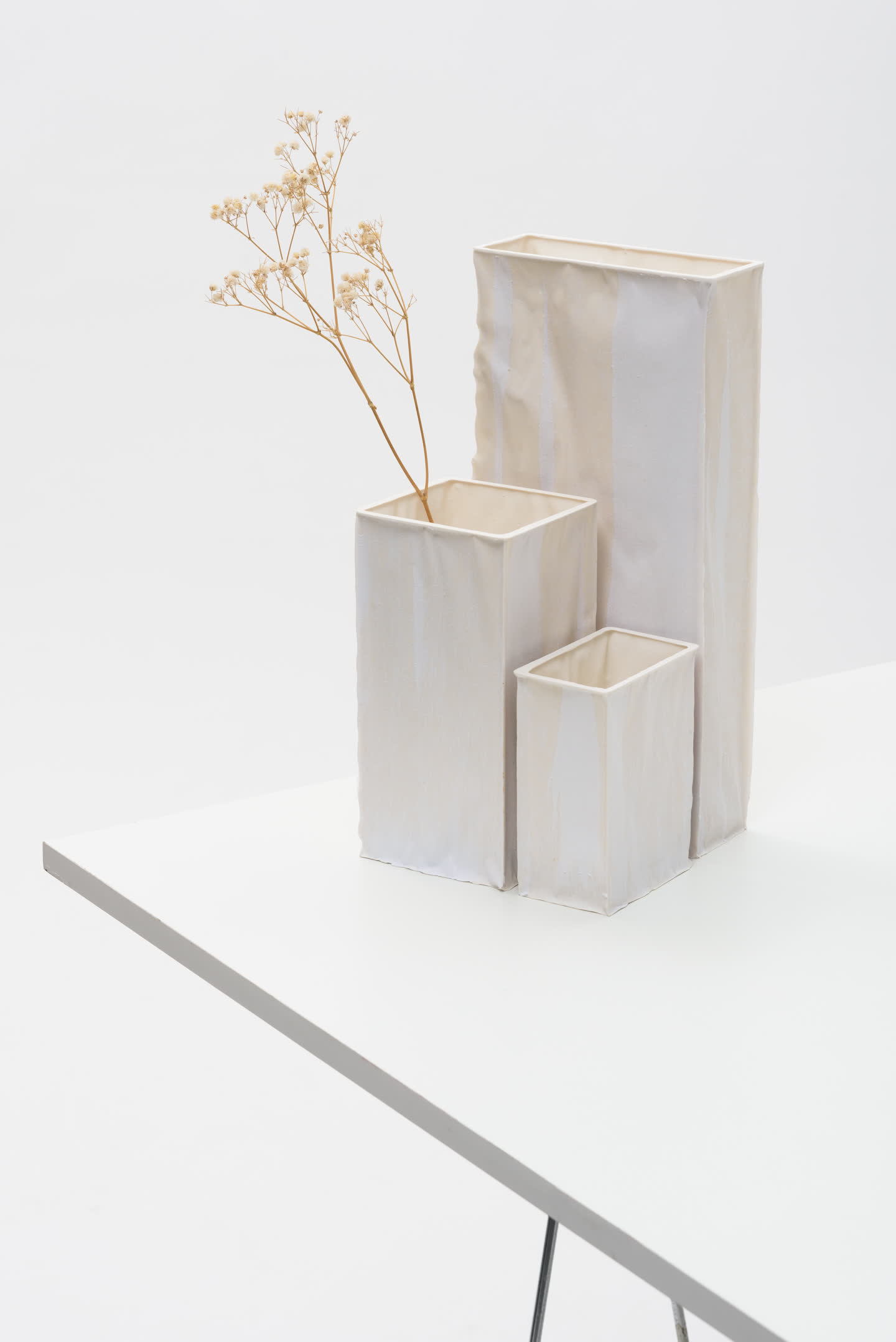 moulés dans du papier