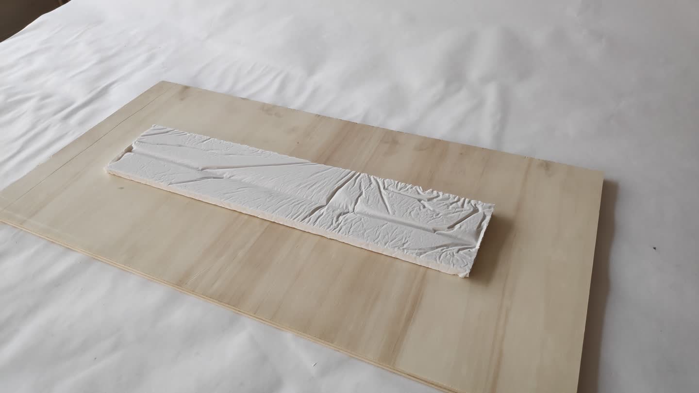 moulés dans du papier