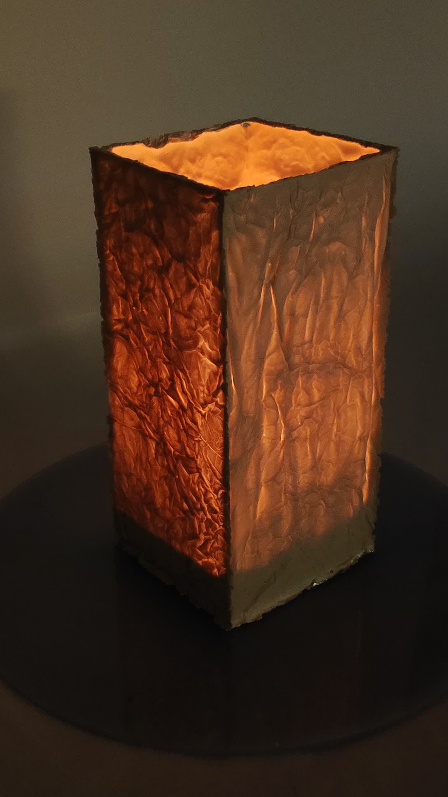 moulés dans du papier